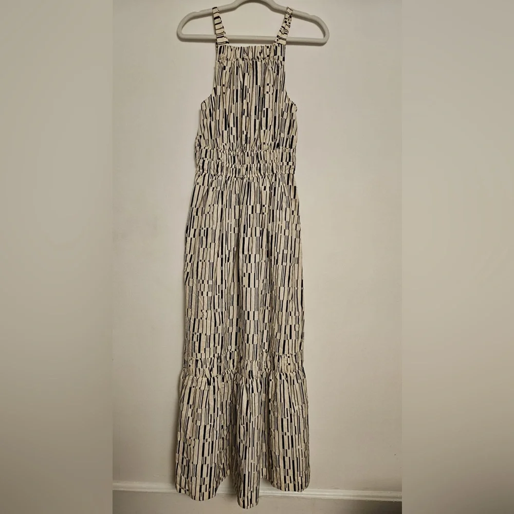 The Somerset Maxi Dress: Poplin Halter Edition - Picture 5 of 7